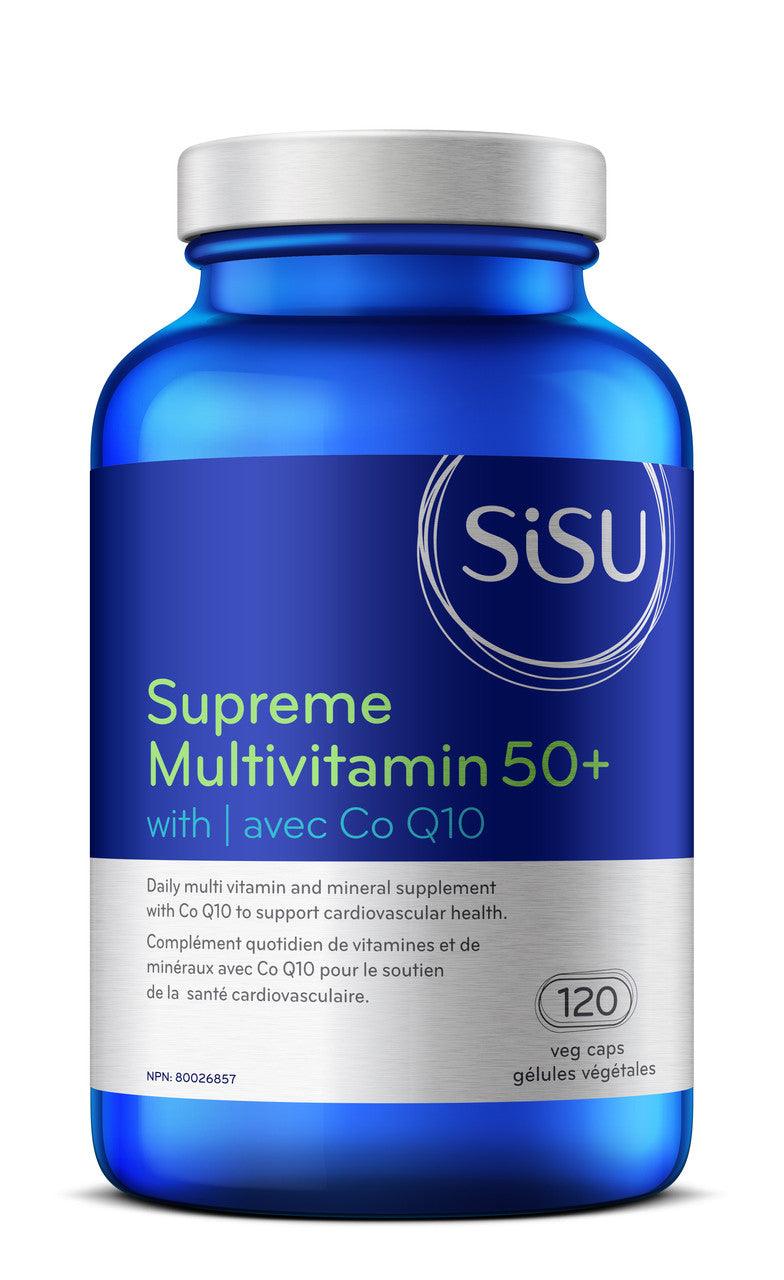 Sisu Supreme Multivitamin 50+ 120 Veg Capsules - Five Natural