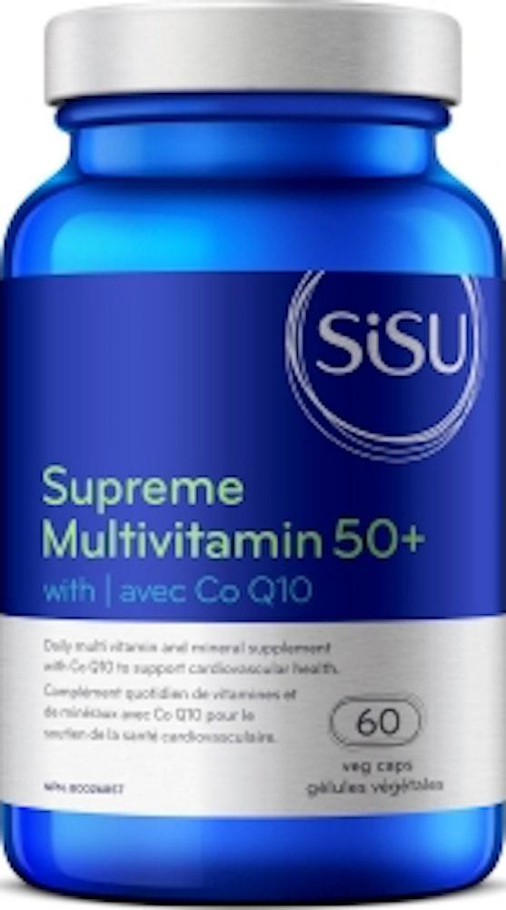 Sisu Supreme Multivitamin 50+ 60 Veg Capsules - Five Natural