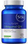Sisu Ubiquinol QH 100mg 60 Softgels - Five Natural