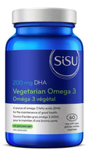 Sisu Vegetarian Omega 3 60 Veg Softgels - Five Natural