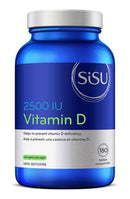 Sisu Vitamin D3 2500IU 180 Tablets - Five Natural