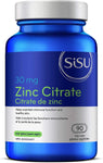 Sisu Zinc Citrate 30mg 90 Veg Capsules - Five Natural