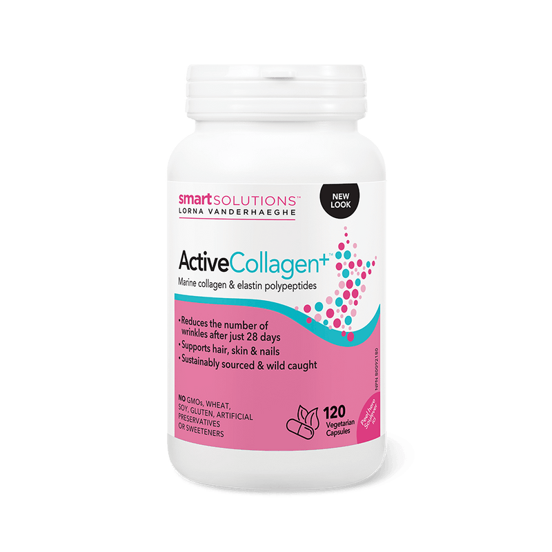 Smart Solutions ACTIVE COLLAGEN + 120 Veg Capsules - Five Natural