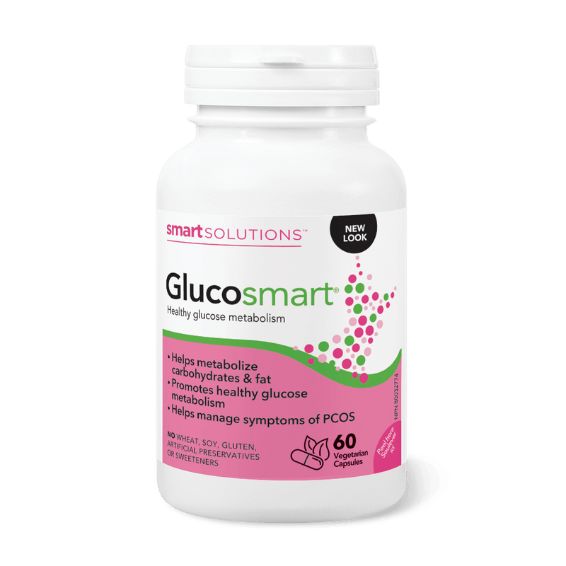 Smart Solutions GLUCOsmart 60 Veg Capsules - Five Natural
