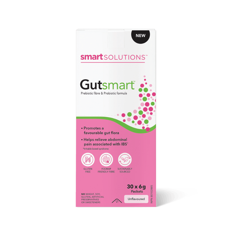 Smart Solutions GUTsmart 30 Stick Packs Powder - Five Natural