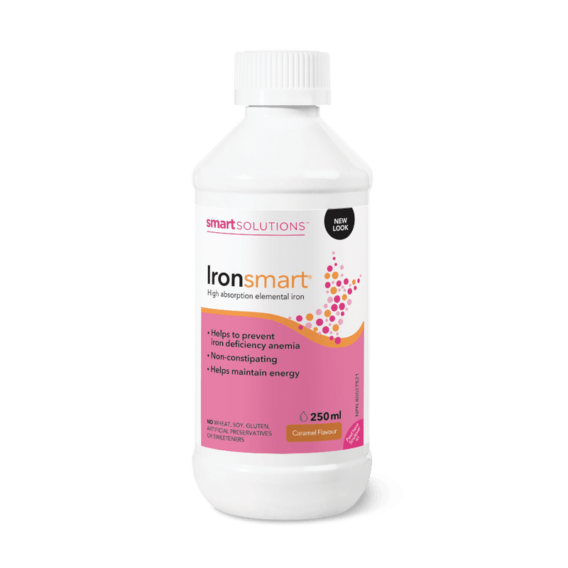 Smart Solutions IRONsmart (50 servings per bottle) 250ml Liquid - Five Natural