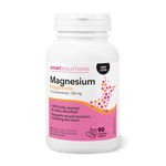 Smart Solutions Magnesium Bisglycinate 90 Veg Capsules - Five Natural