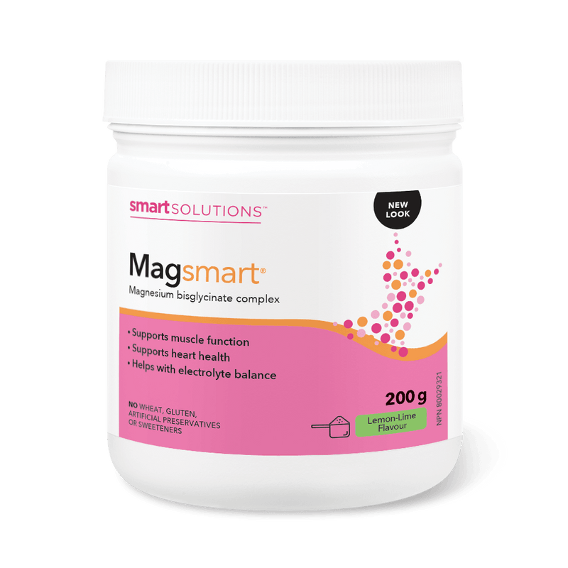 Smart Solutions MAGsmart Powder - Lemon Lime 200g - Five Natural