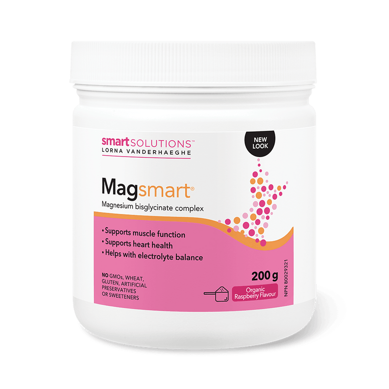 Smart Solutions MAGsmart Powder - Organic Raspberry 200g - Five Natural