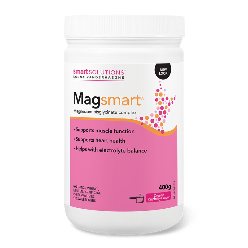 Smart Solutions MAGsmart Powder - Organic Raspberry 400g - Five Natural