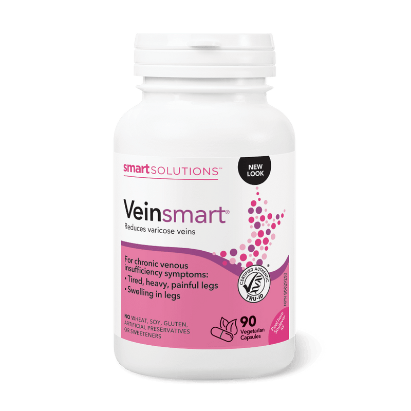 Smart Solutions VEINsmart 90 Veg Capsules - Five Natural