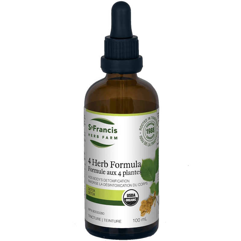 St. Francis 4 Herb Formula 100mL - Five Natural