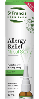 St. Francis Allergy Relief Nasal Spray 30mL - Five Natural