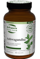 St. Francis Ashwagandha 12:1 Extract 60 Capsules - Five Natural