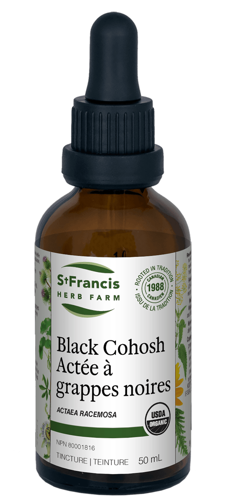 St. Francis Black Cohosh 50mL - Five Natural