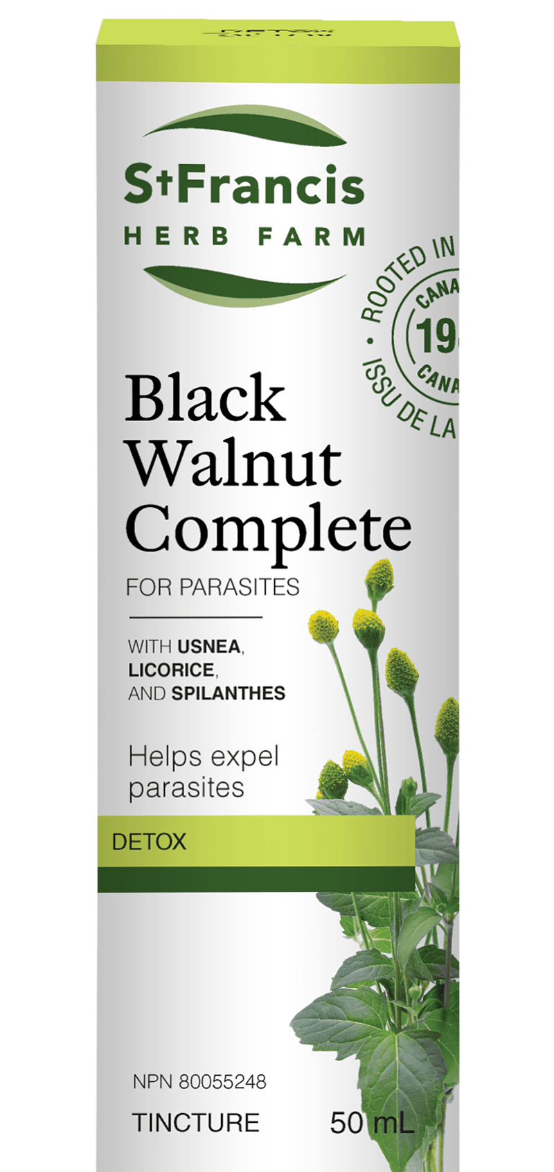 St. Francis Black Walnut Complete 50mL - Five Natural