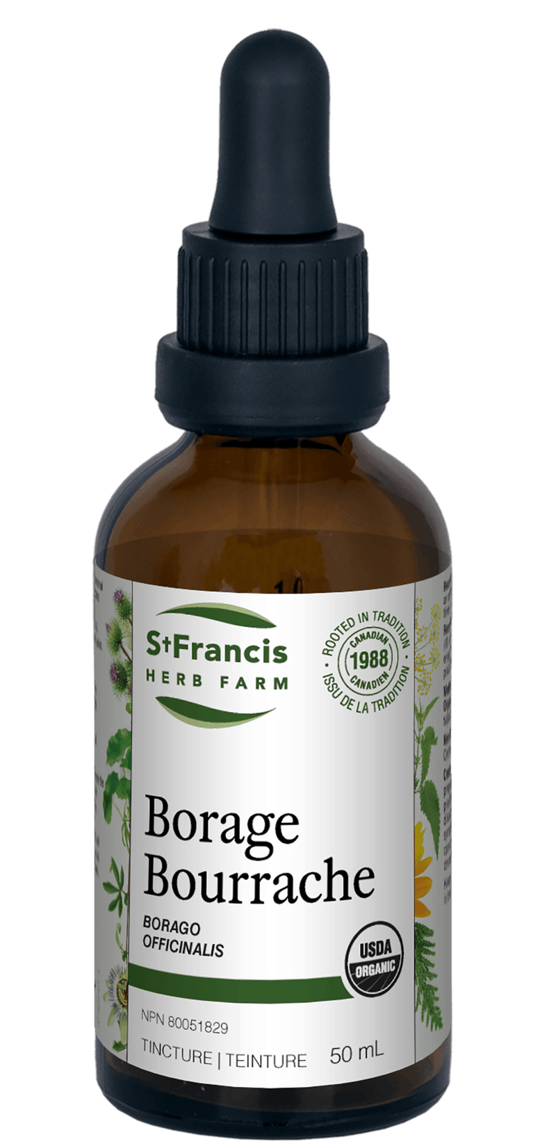 St. Francis Borage 50mL - Five Natural
