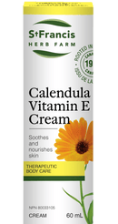 St. Francis Calendula With Vitamin E Cream 60mL - Five Natural