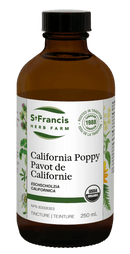 St. Francis California Poppy 250mL - Five Natural