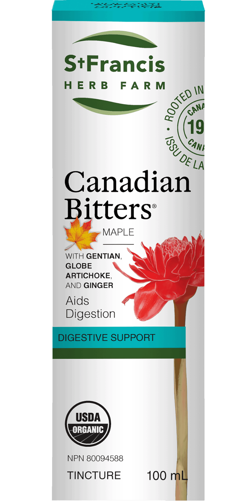 St. Francis Canadian Bitters® Maple 100mL - Five Natural