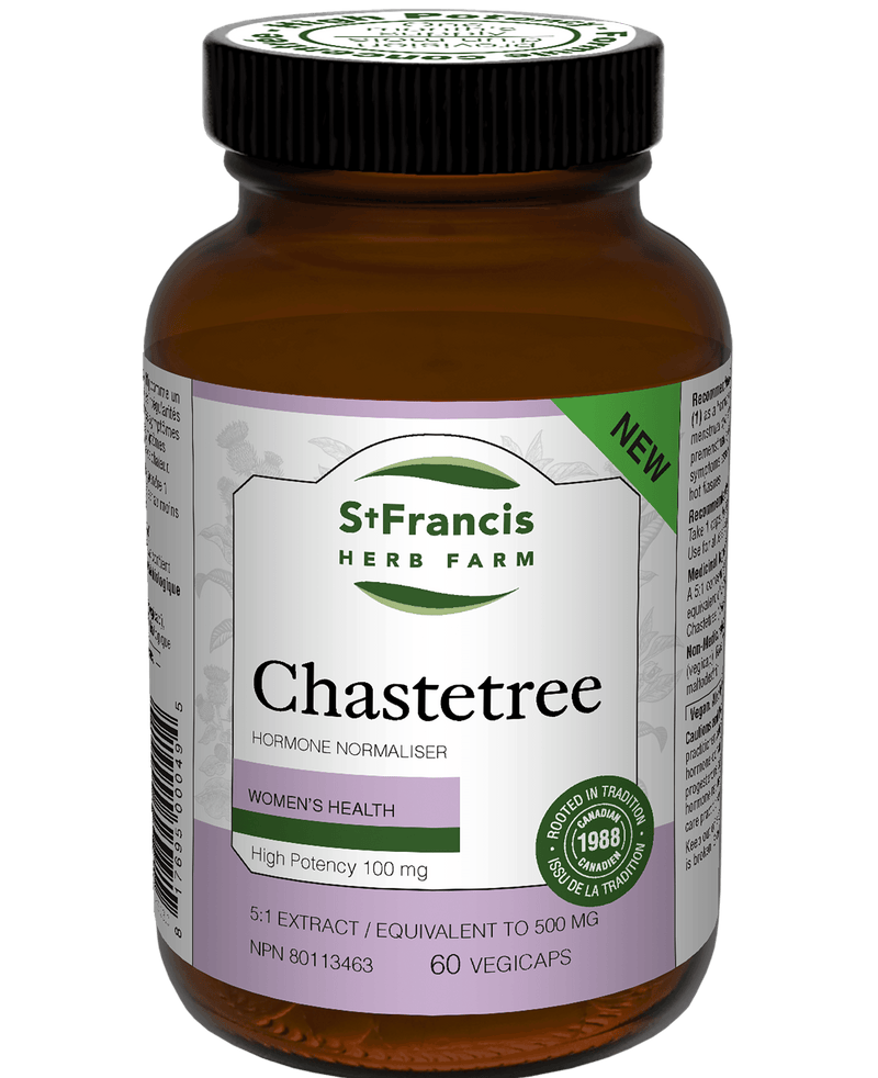 St. Francis Chastetree 5:1 Extract 60 Capsules - Five Natural