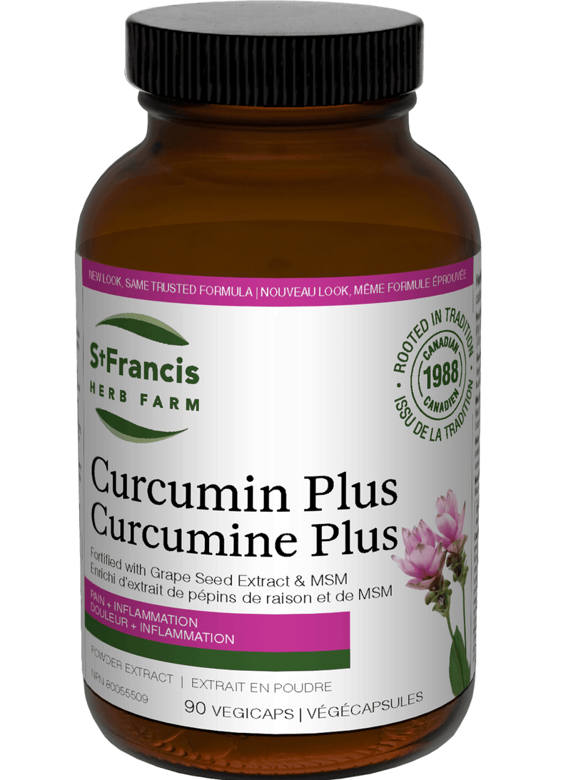 St. Francis Curcumin Plus 90 Capsules - Five Natural