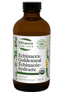 St. Francis Echinacea Goldenseal 250mL - Five Natural