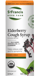 St. Francis Elderberry Cough Syrup Adults 120mL - Five Natural