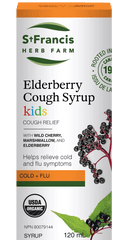 St. Francis Elderberry Cough Syrup Kids 120mL - Five Natural