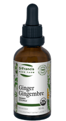 St. Francis Ginger 1:1 FluidExtract 50mL - Five Natural