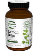 St. Francis Lemon Balm 5:1 Extract 60 Capsules - Five Natural