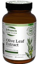 St. Francis Olive Leaf 5:1 Extract 60 Capsules - Five Natural