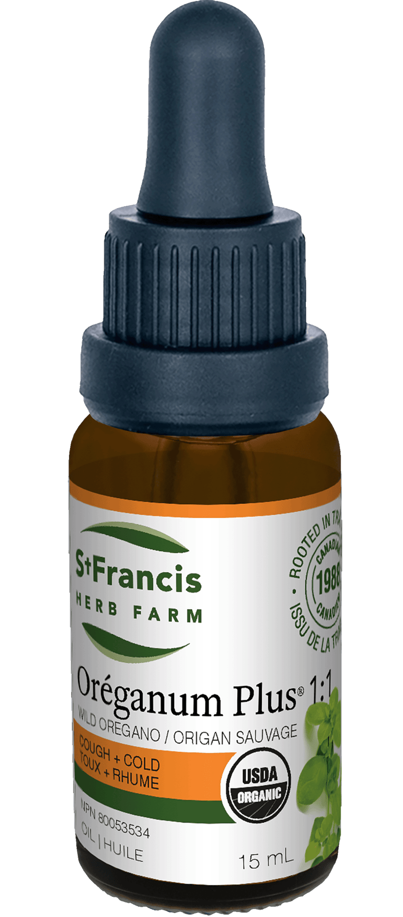 St. Francis Oreganum Plus® 1:1 15mL - Five Natural