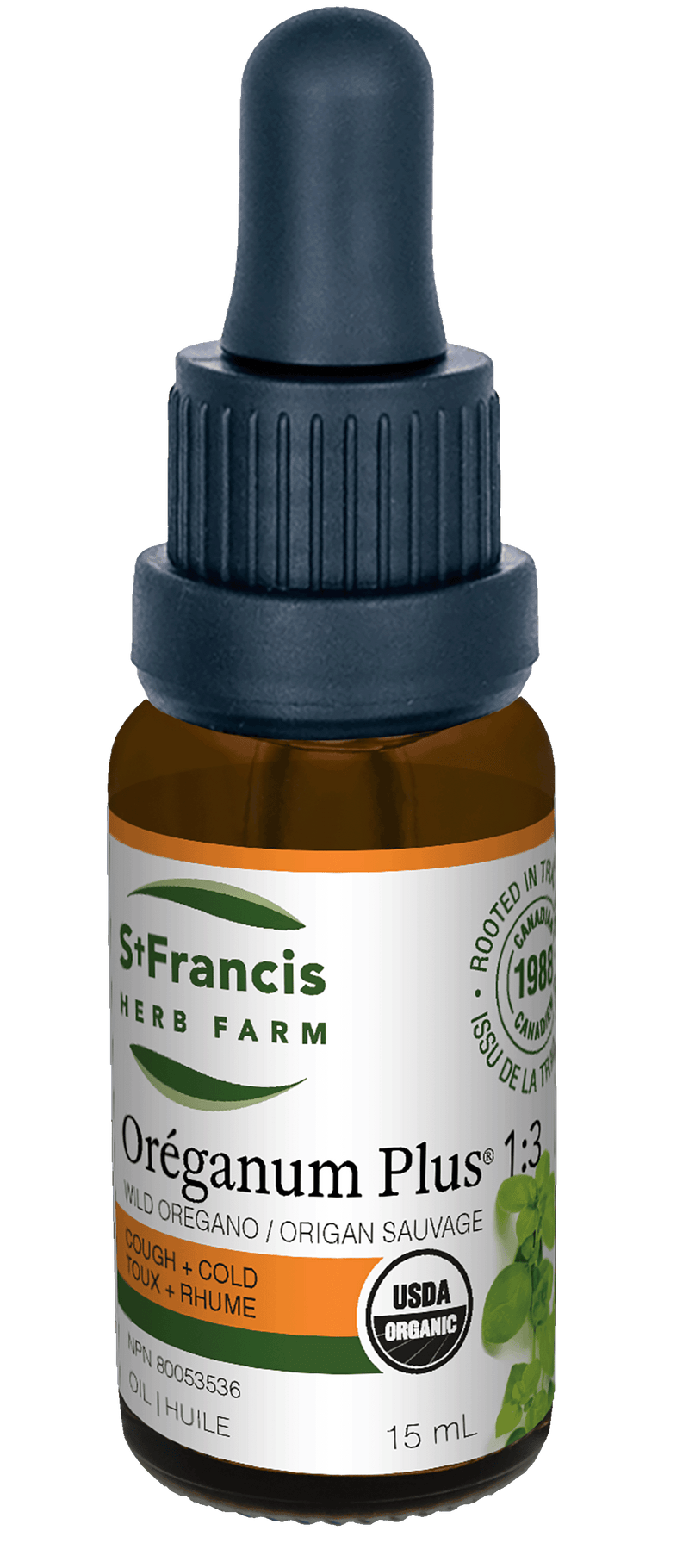 St. Francis Oreganum Plus® 1:3 15mL - Five Natural