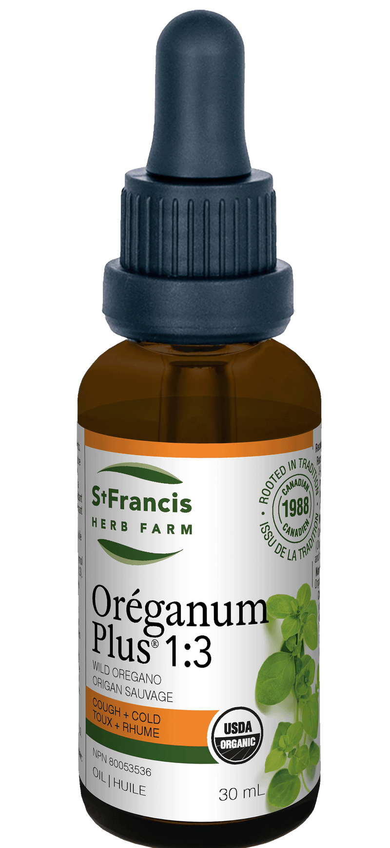 St. Francis Oreganum Plus® 1:3 30mL - Five Natural