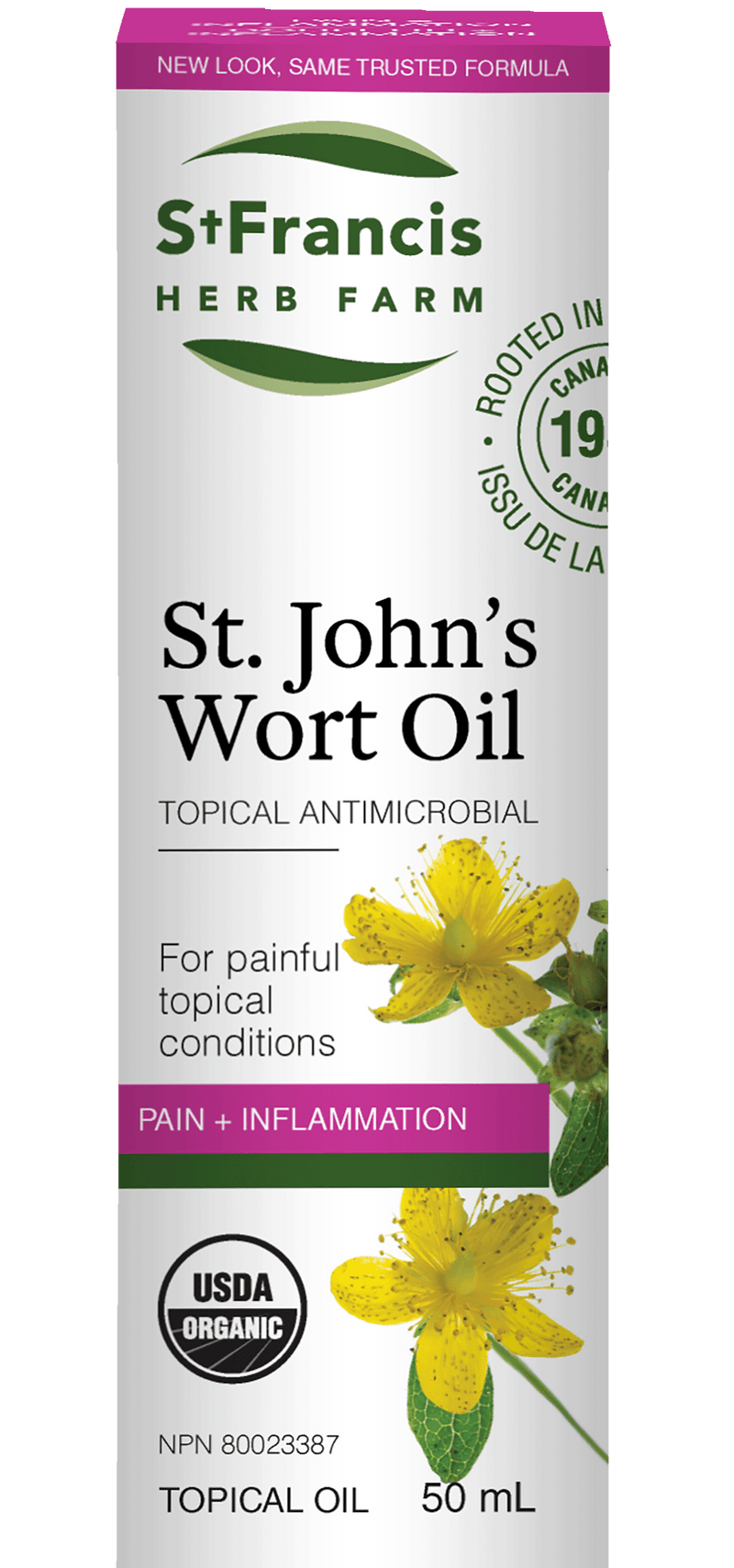 St. Francis St. John's Wort Oil 50mL - Five Natural