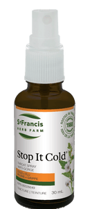 St. Francis Stop It Cold® Throat Spray 30mL - Five Natural