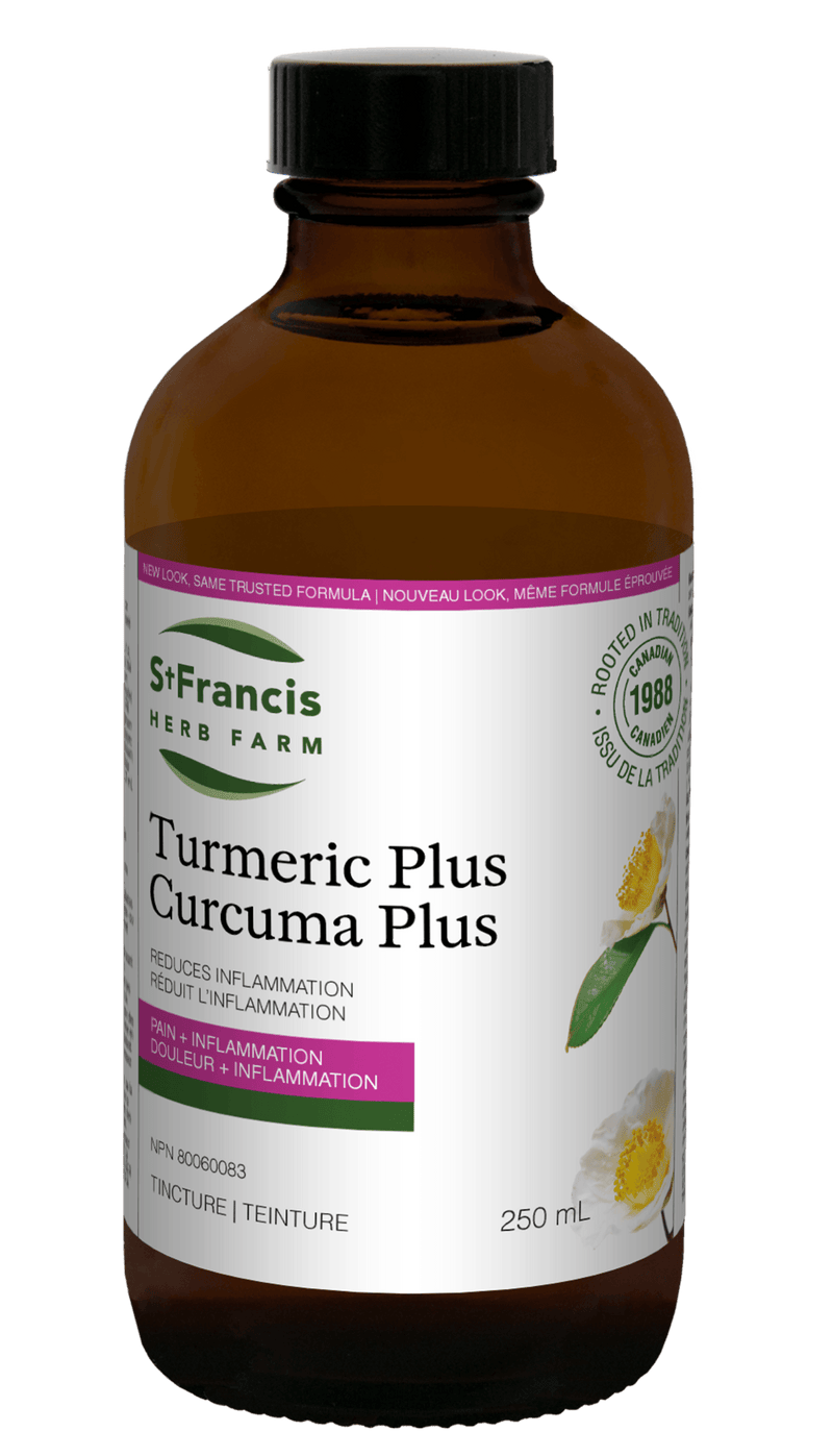 St. Francis Turmeric Plus 250mL - Five Natural