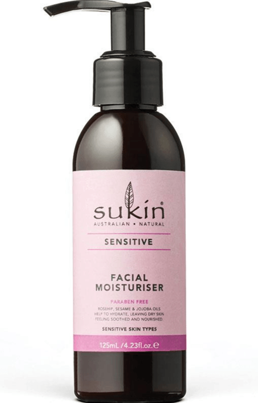 Sukin Sensitive Facial Moisturiser 125mL - Five Natural