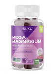 Suku Vitamins Mega Magnesium 60 Gummies - Five Natural