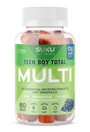 Suku Vitamins Teen Boy Total Multi 60 Gummies - Five Natural