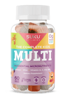 Suku Vitamins The Complete Kid's Multi 60 Gummies - Five Natural