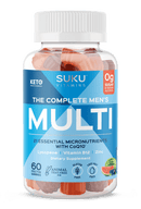 Suku Vitamins The Complete Men's Multi 60 Gummies - Five Natural