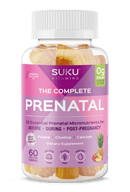 Suku Vitamins The Complete Prenatal 60 Gummies - Five Natural