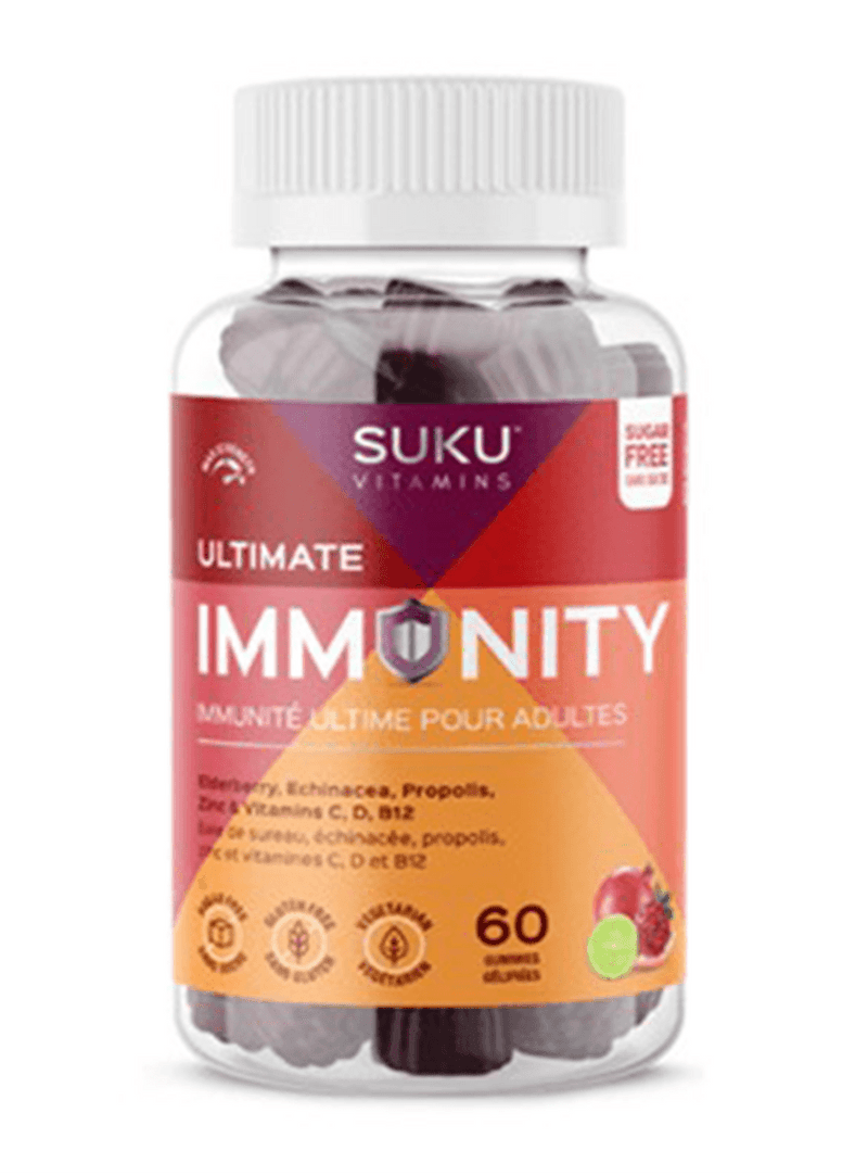 Suku Vitamins Ultimate Immunity 60 Gummies - Five Natural