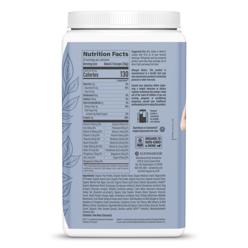 LEAN Superfood Shake - Vanilla 720 g - Five Natural
