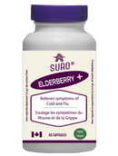 Suro Organic Elderberry capsules 60ct - Five Natural