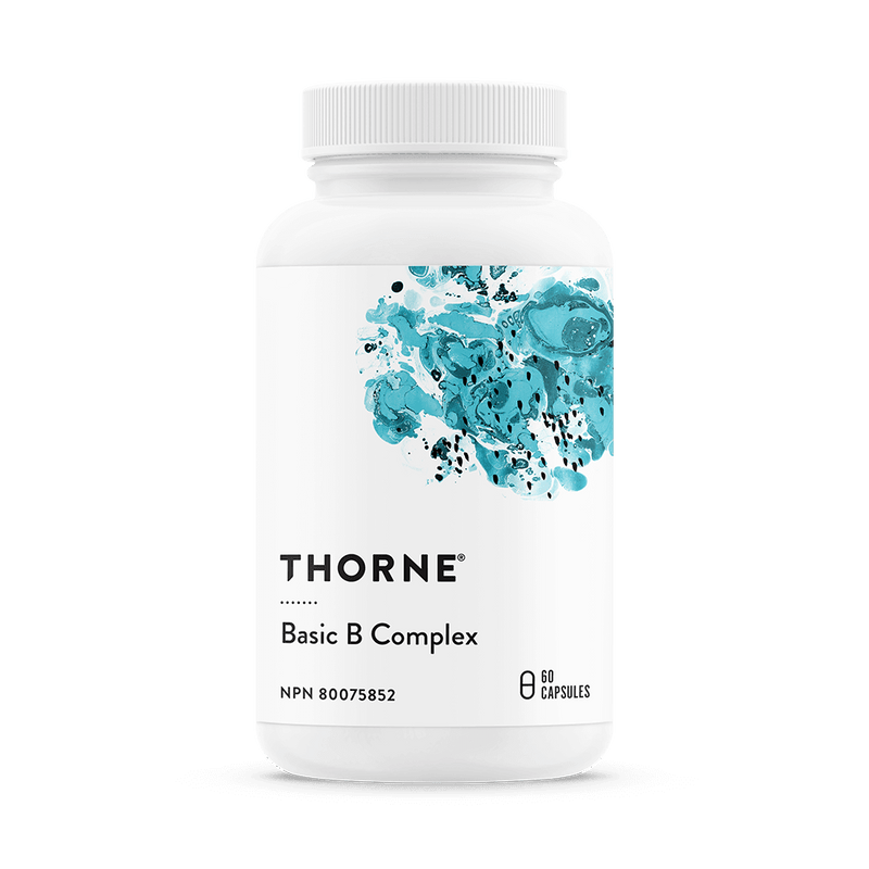 Thorne Basic B Complex (formerly Thorne B Complex) 60 Capsules - Five Natural
