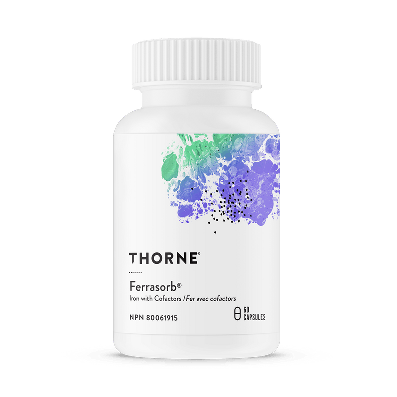 Thorne Ferrasorb 60 Capsules - Five Natural