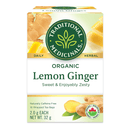 Traditional Medicinals Organic Lemon Ginger 16ct - Five Natural